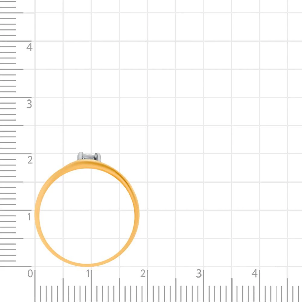Кольцо с бриллиантами из красного золота 585 пробы Кольцо с бриллиантами из красного золота 585 пробы