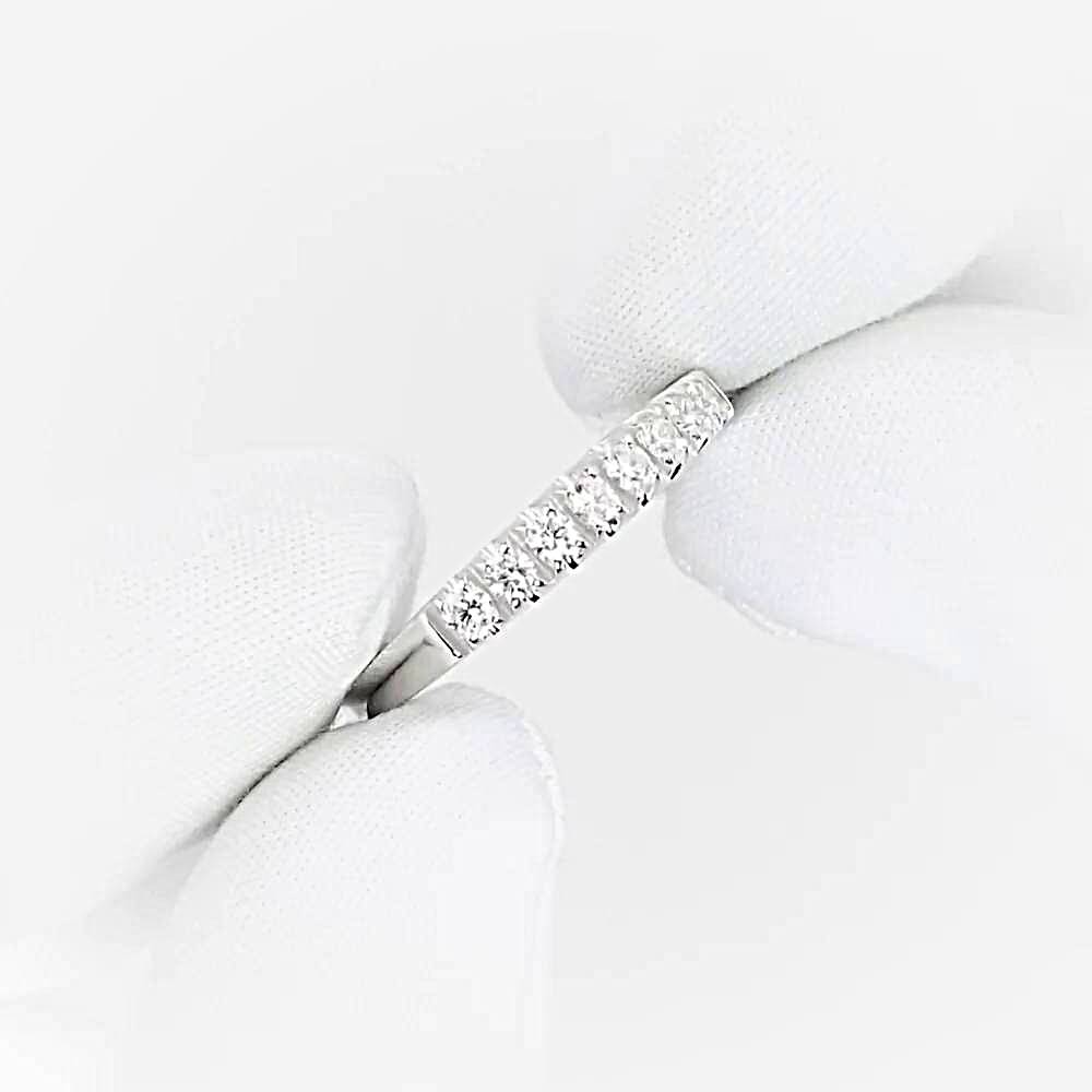 Кольцо с бриллиантами из белого золота 585 пробы 1