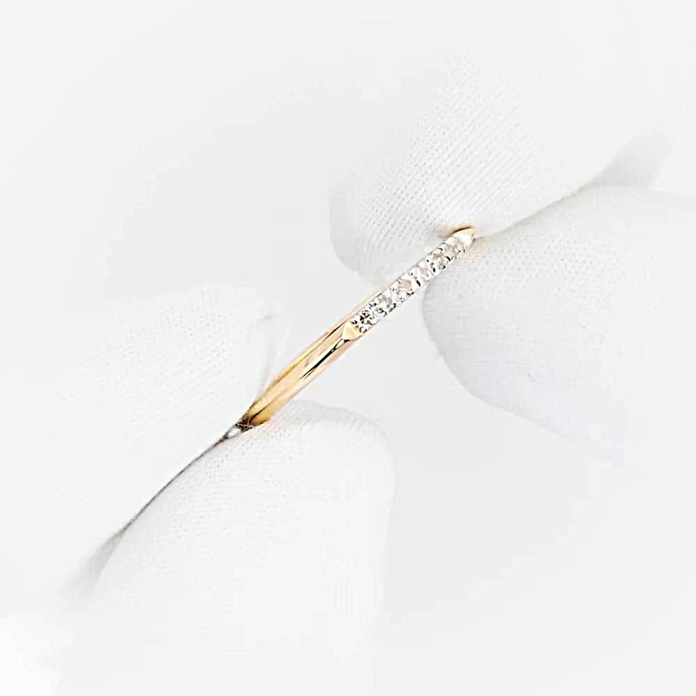 Кольцо с бриллиантами из красного золота 375 пробы 1