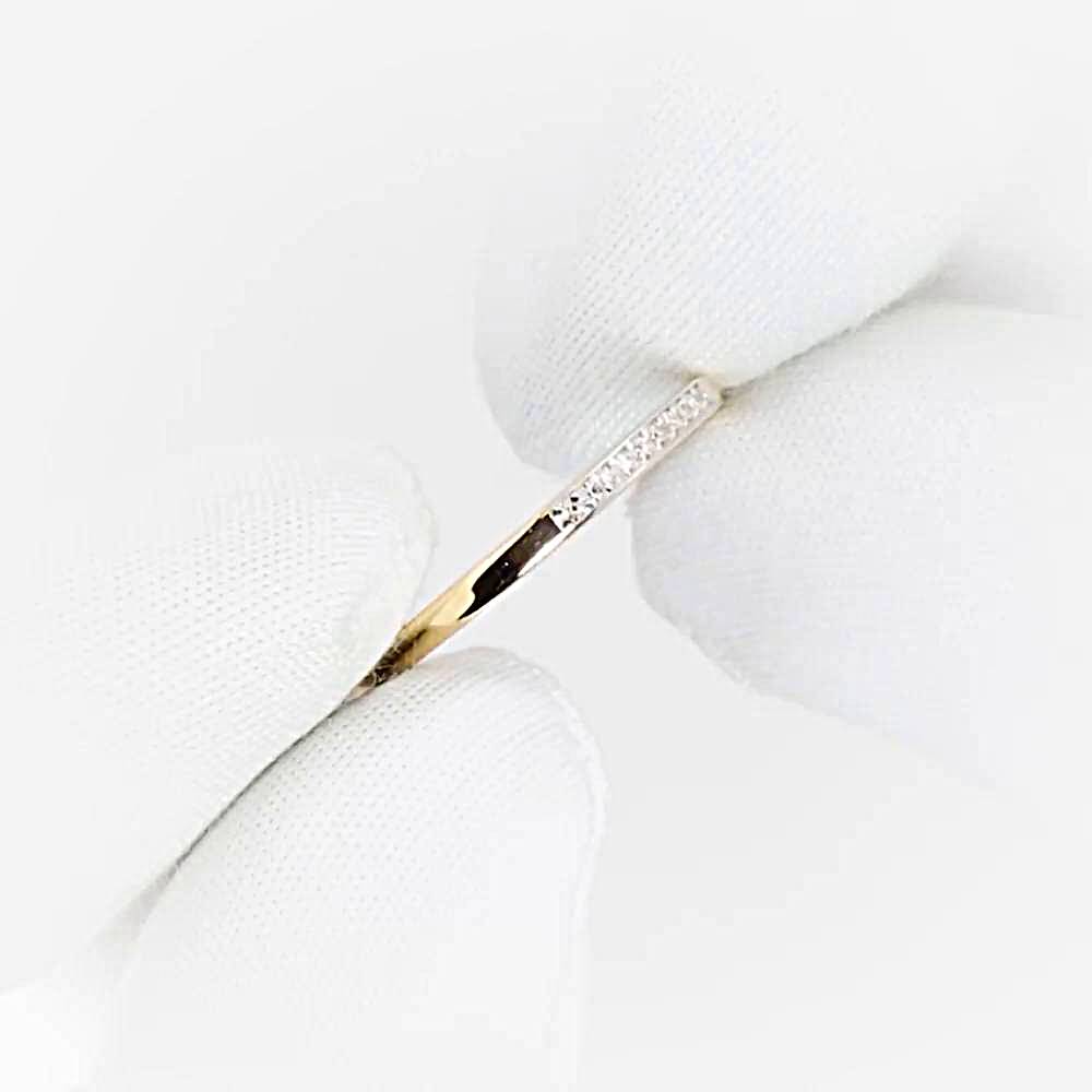 Кольцо с бриллиантами из красного золота 375 пробы