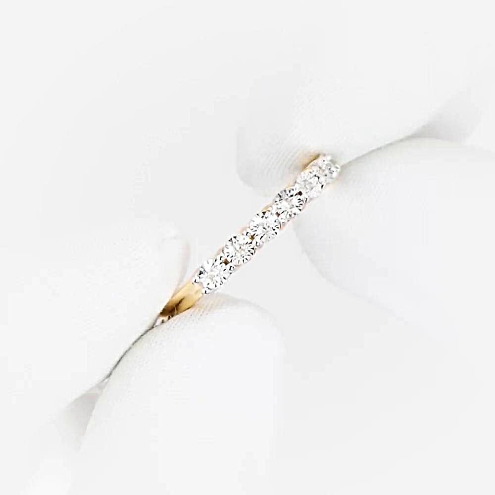 Кольцо с бриллиантами из красного золота 585 пробы Кольцо с бриллиантами из красного золота 585 пробы