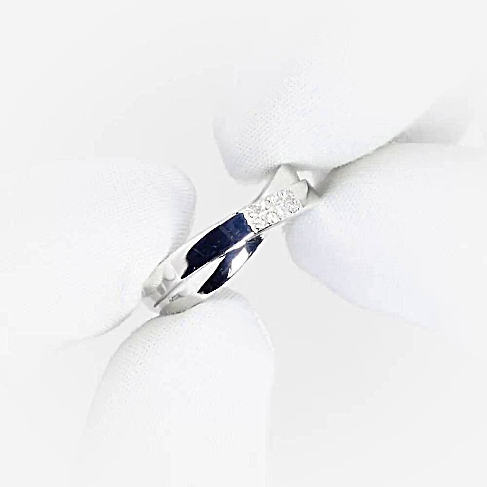 Кольцо с бриллиантами из белого золота 585 пробы Кольцо с бриллиантами из белого золота 585 пробы