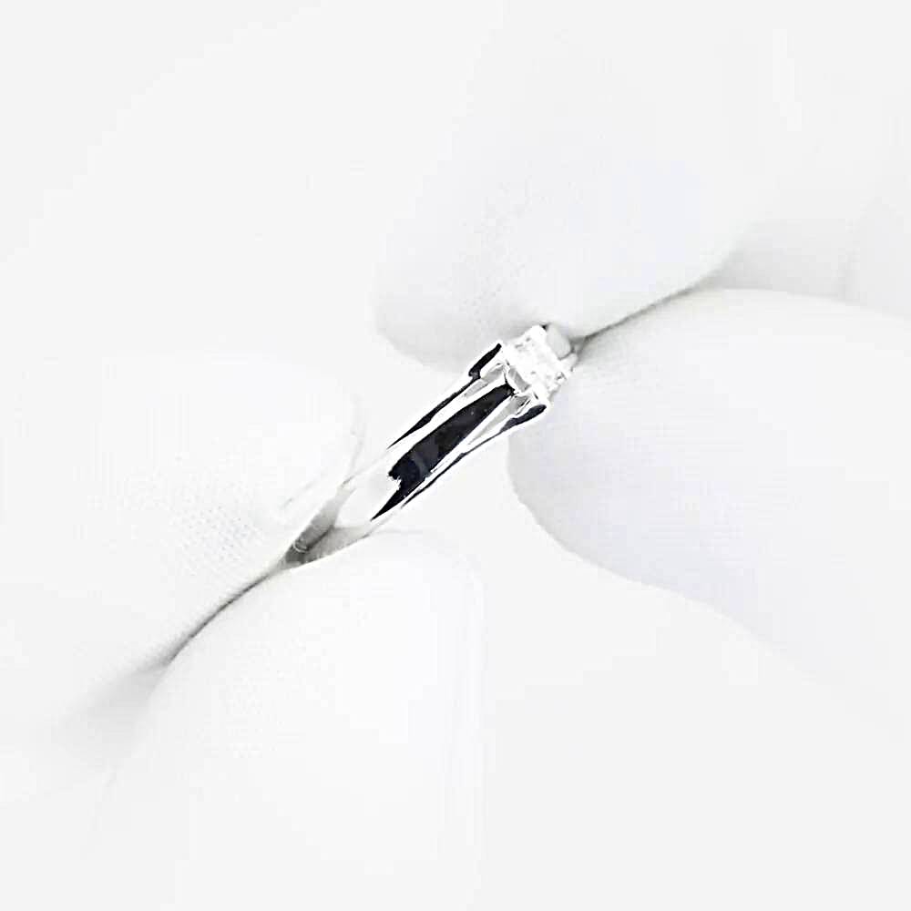 Кольцо с бриллиантами из белого золота 585 пробы 1