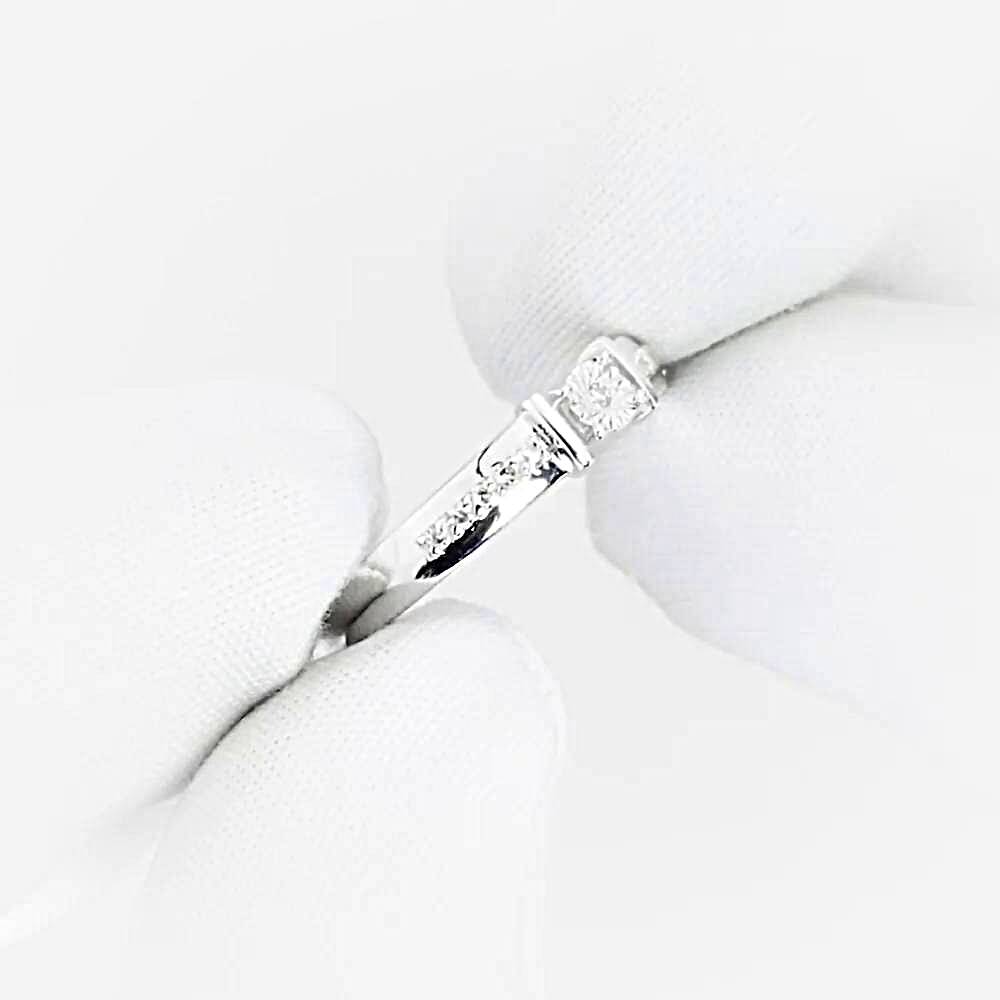 Кольцо с бриллиантами из белого золота 585 пробы 1