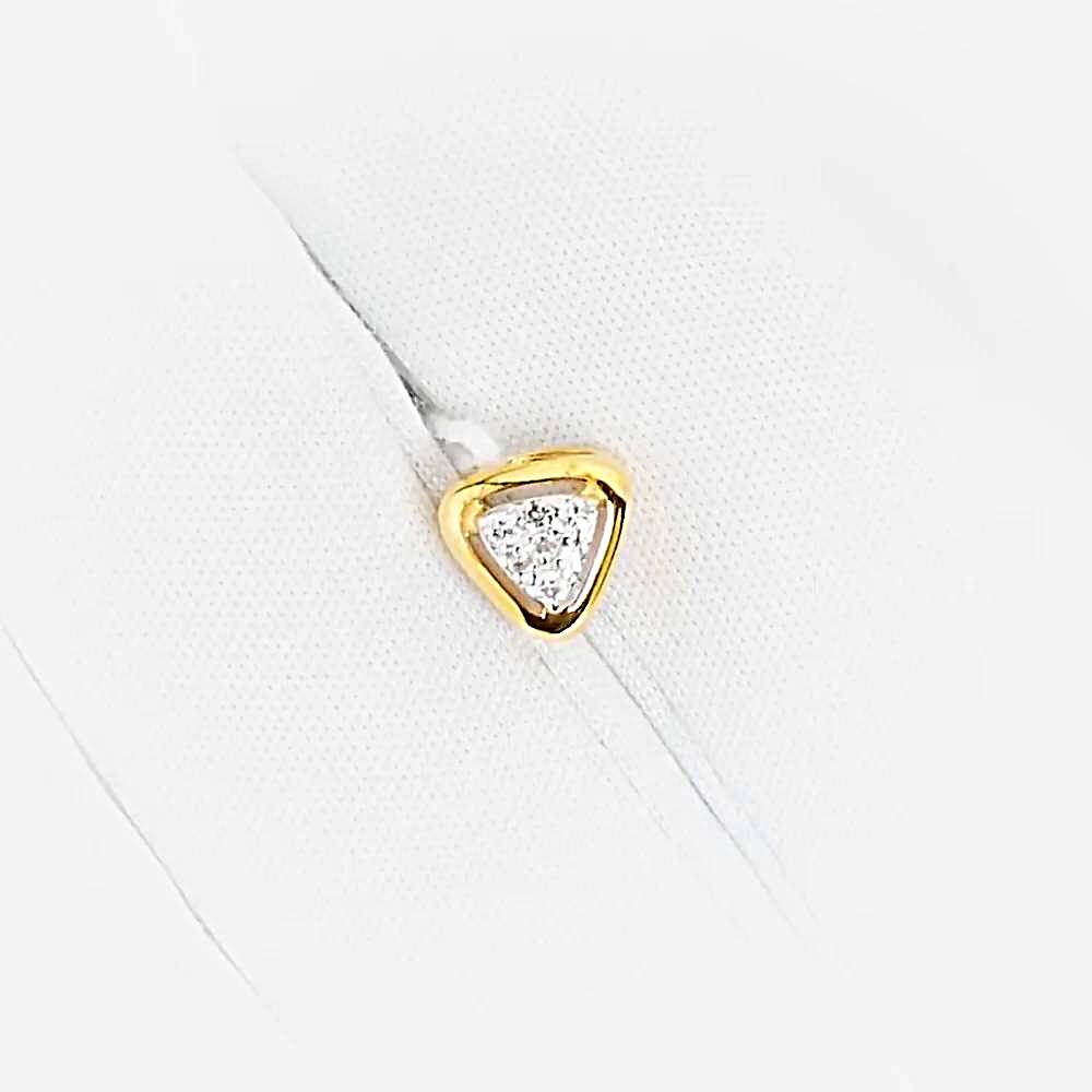 Подвес с бриллиантами из красного золота 375 пробы 1