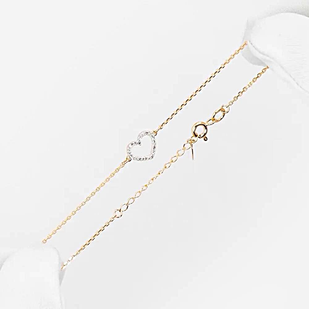 Браслет с бриллиантами из красного золота 585 пробы 1