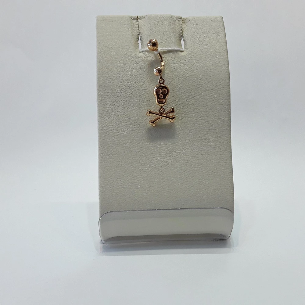 Серьги из красного золота 585 пробы 1