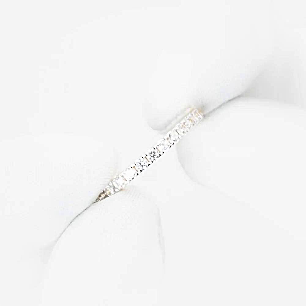 Кольцо с фианитами из желтого золота 585 пробы