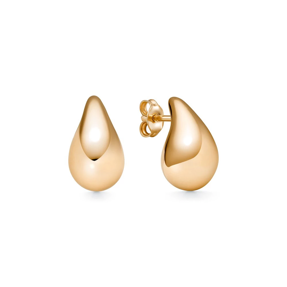 Серьги из красного золота 375 пробы