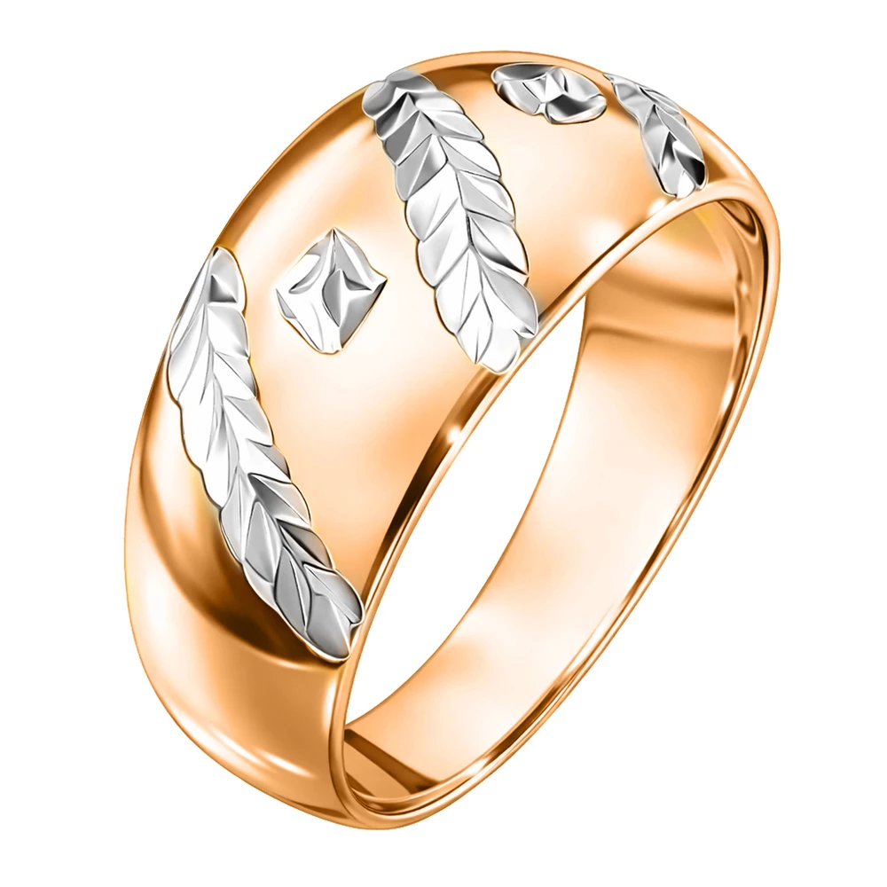 Кольцо из красного золота 585 пробы