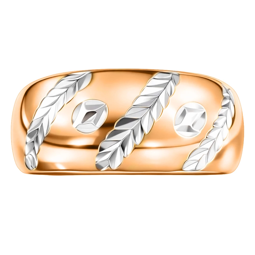 Кольцо из красного золота 585 пробы