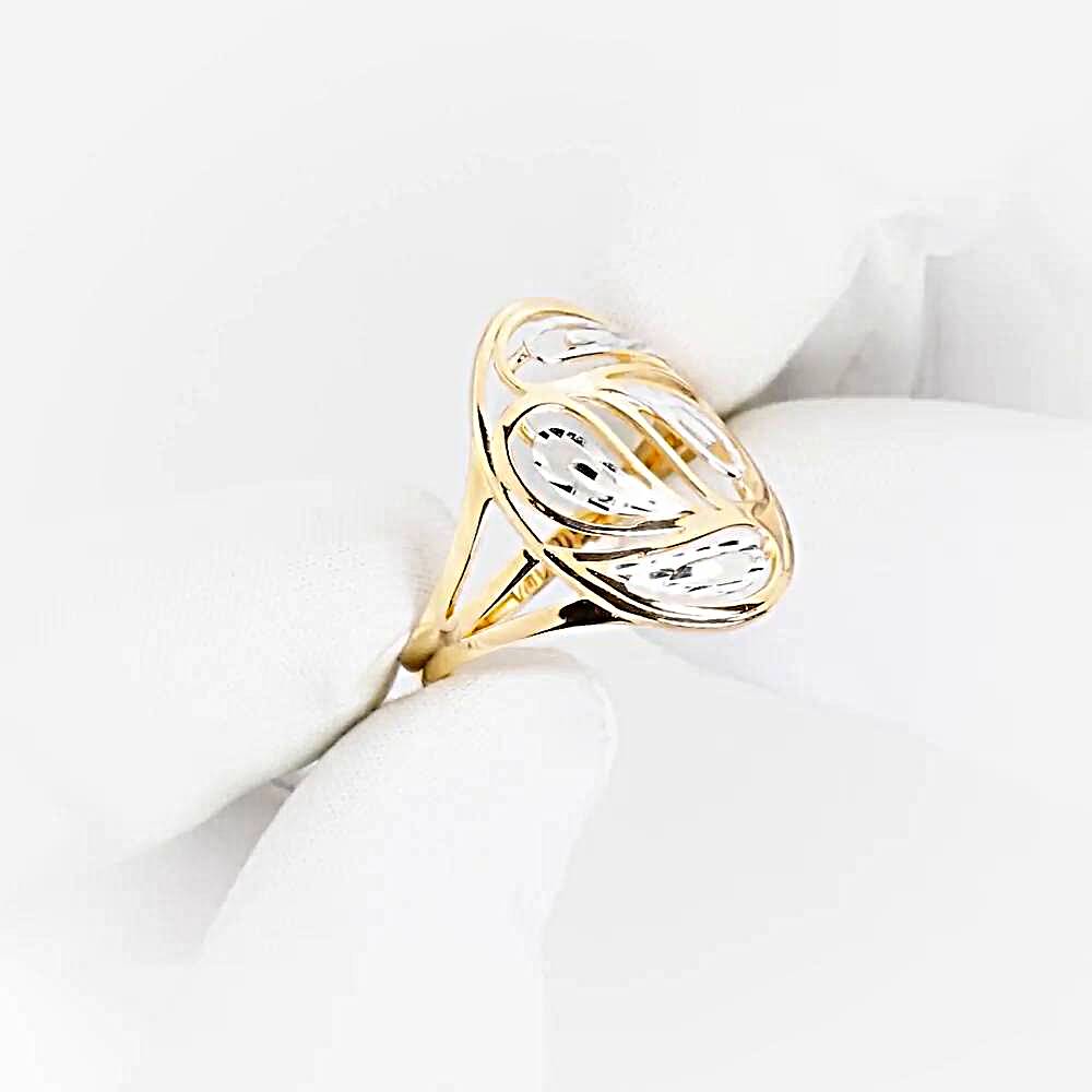 Кольцо из красного золота 585 пробы 1