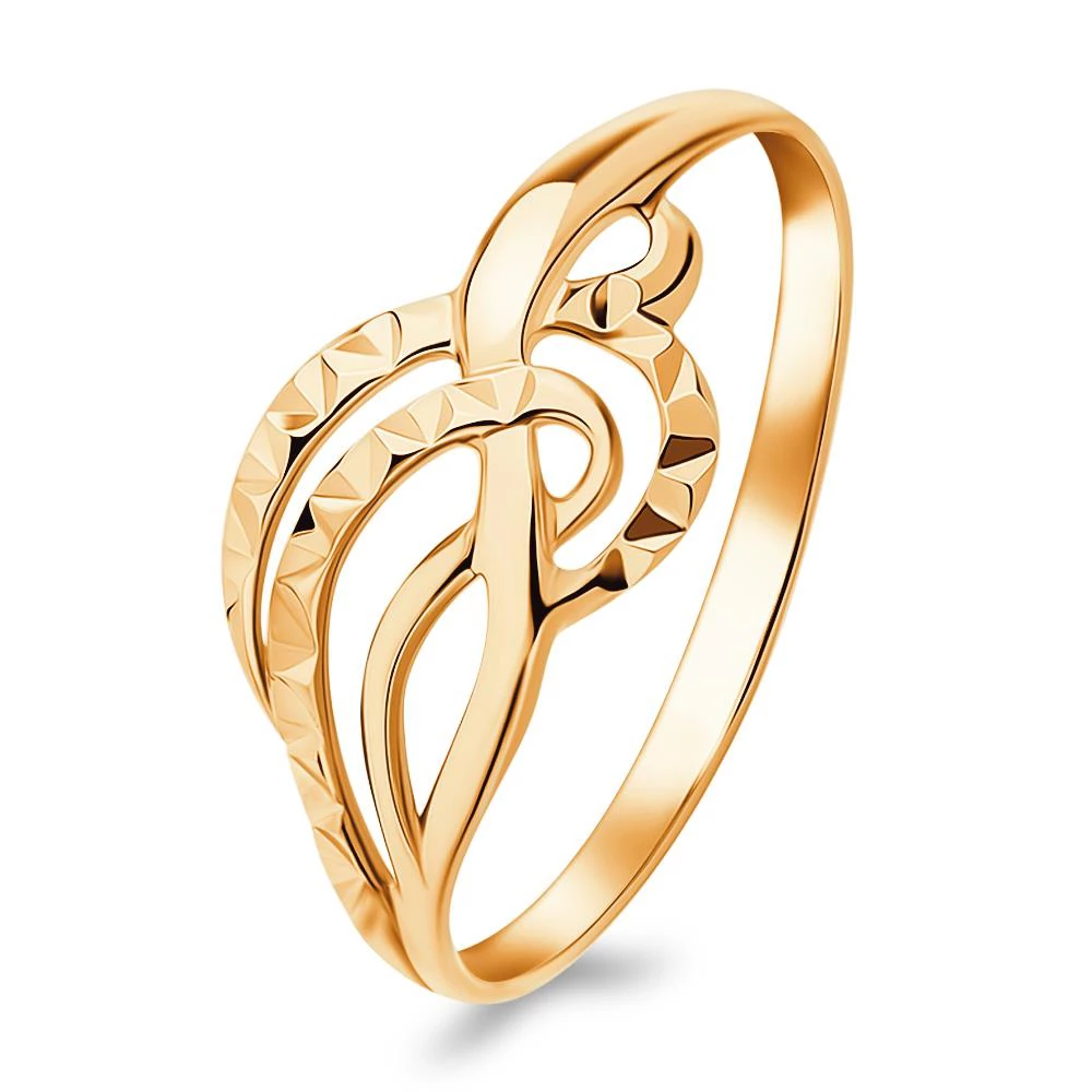 Кольцо из красного золота 585 пробы