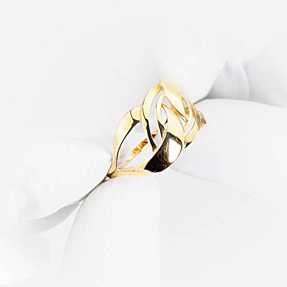 Кольцо из красного золота 585 пробы 1