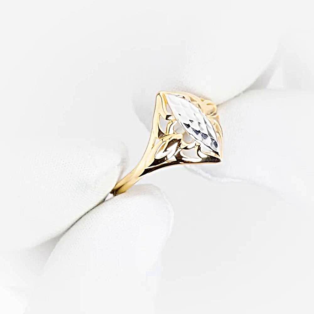 Кольцо из красного золота 585 пробы 1