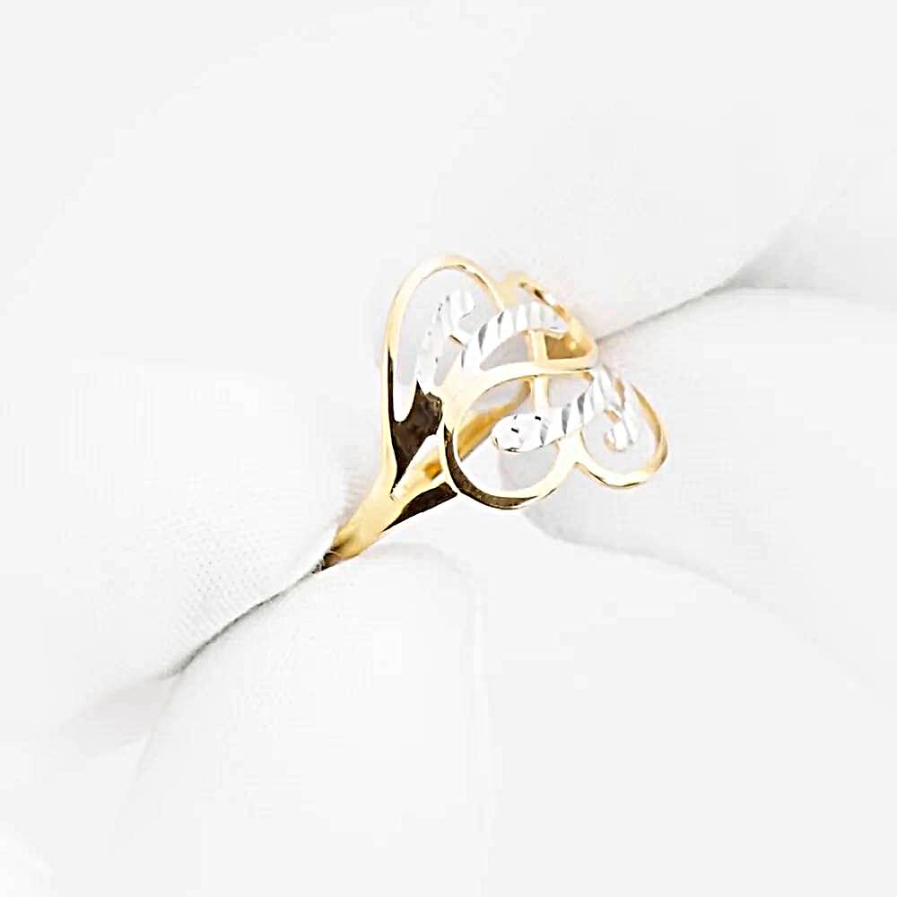 Кольцо из красного золота 375 пробы 1