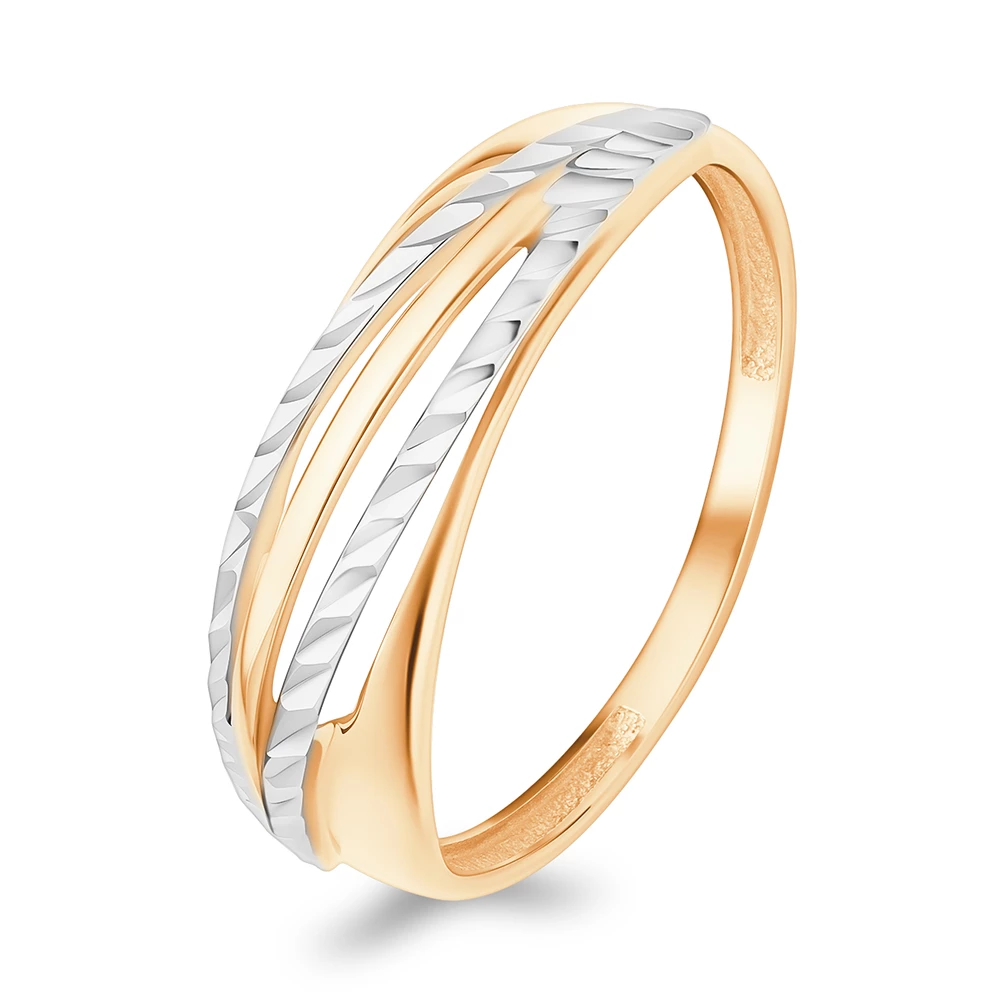 Кольцо из красного золота 585 пробы