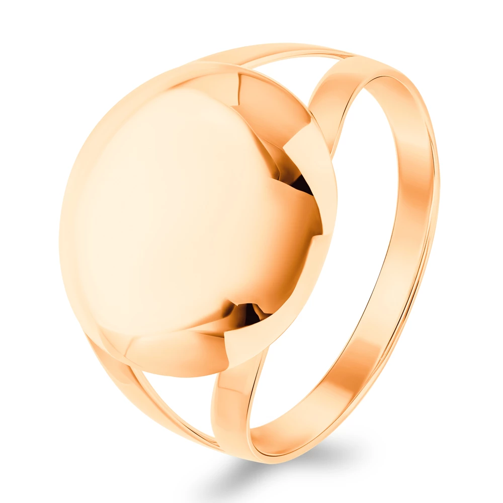 Кольцо из красного золота 585 пробы 1