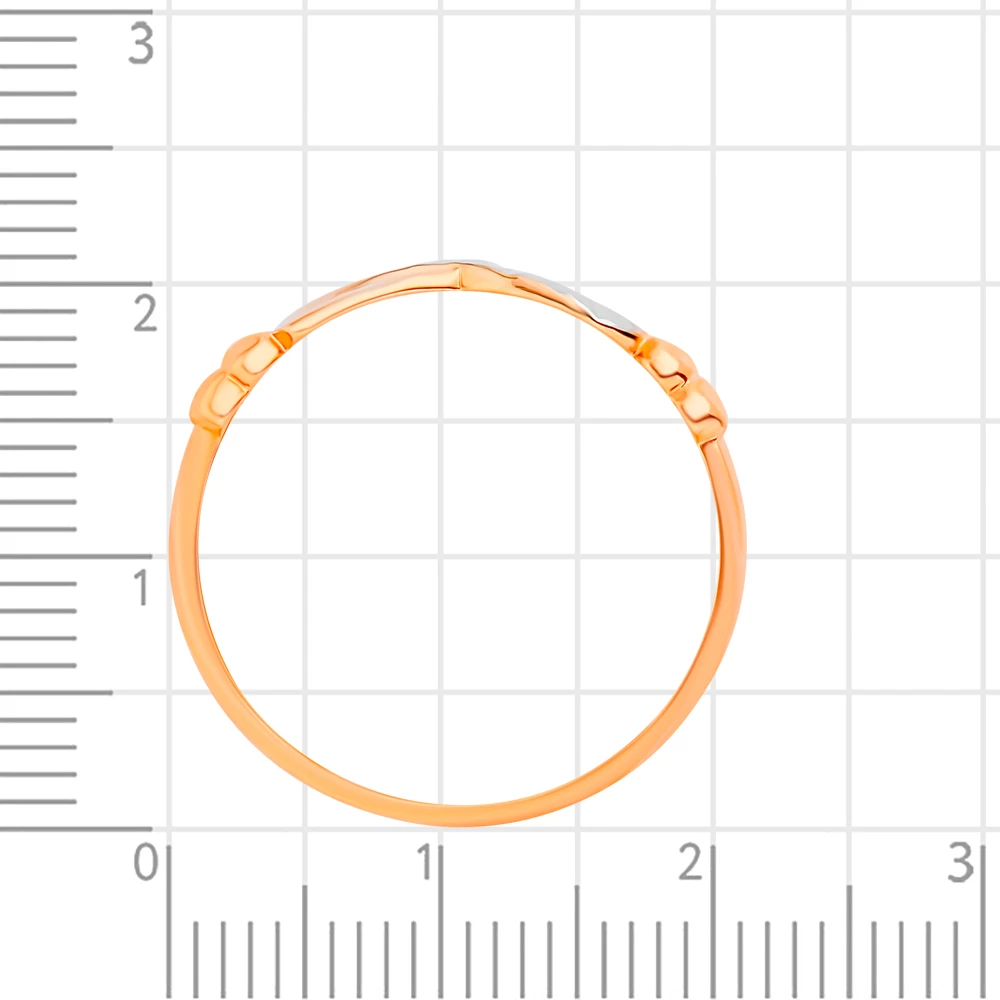 Кольцо из красного золота 585 пробы 3