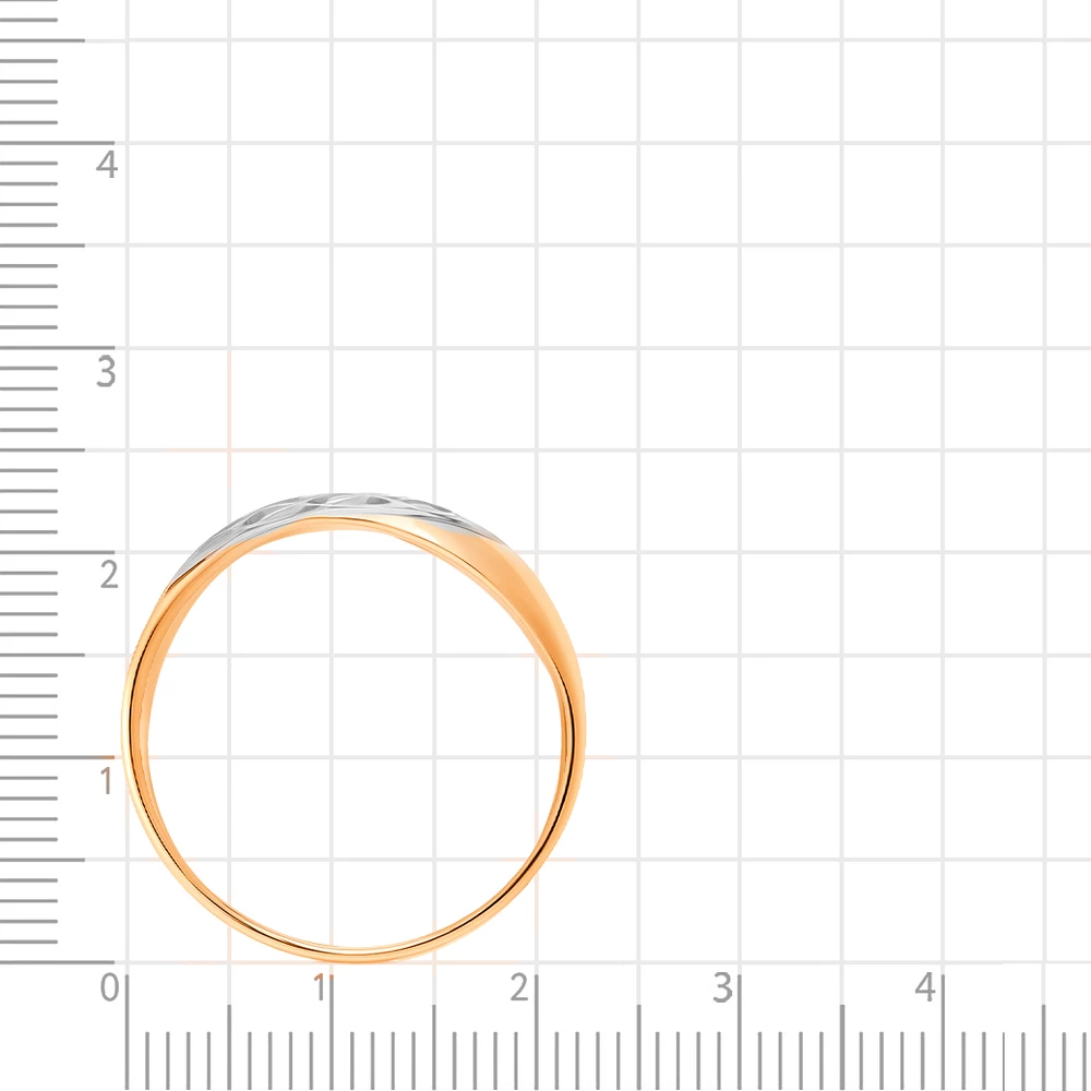 Кольцо из красного золота 585 пробы
