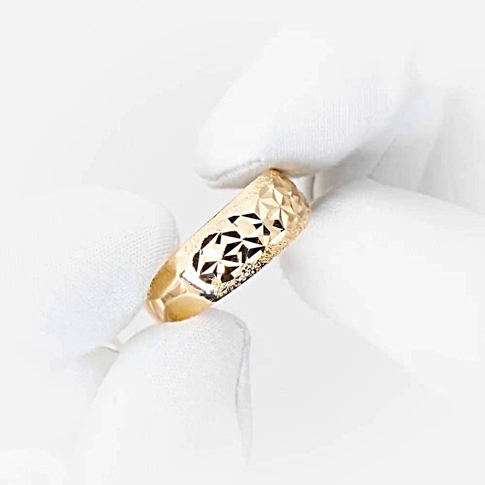 Кольцо из красного золота 375 пробы 1