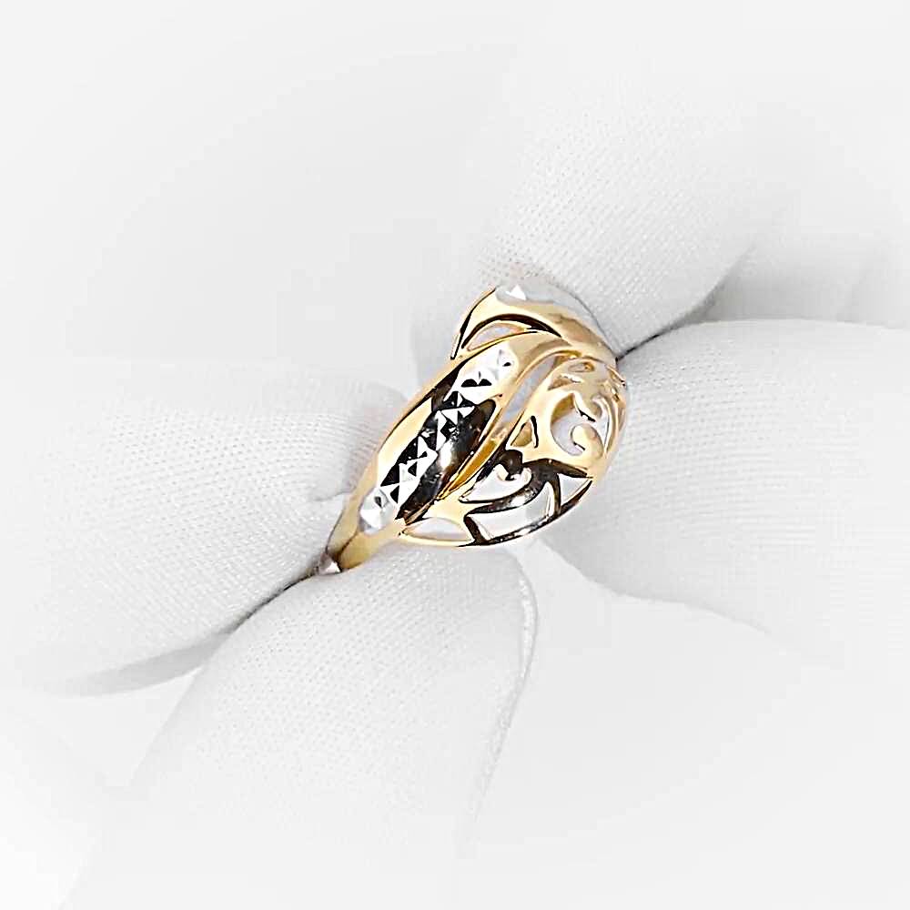 Кольцо из красного золота 375 пробы 1