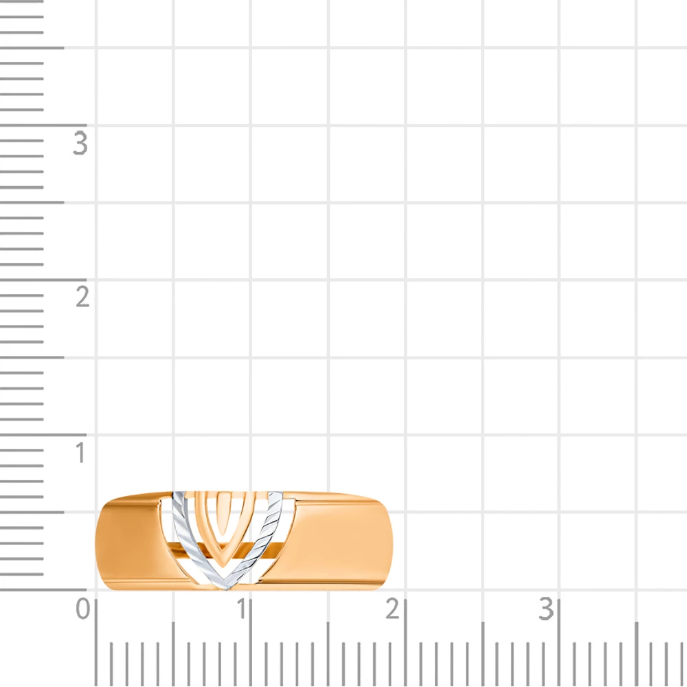 Кольцо из красного золота 375 пробы 2