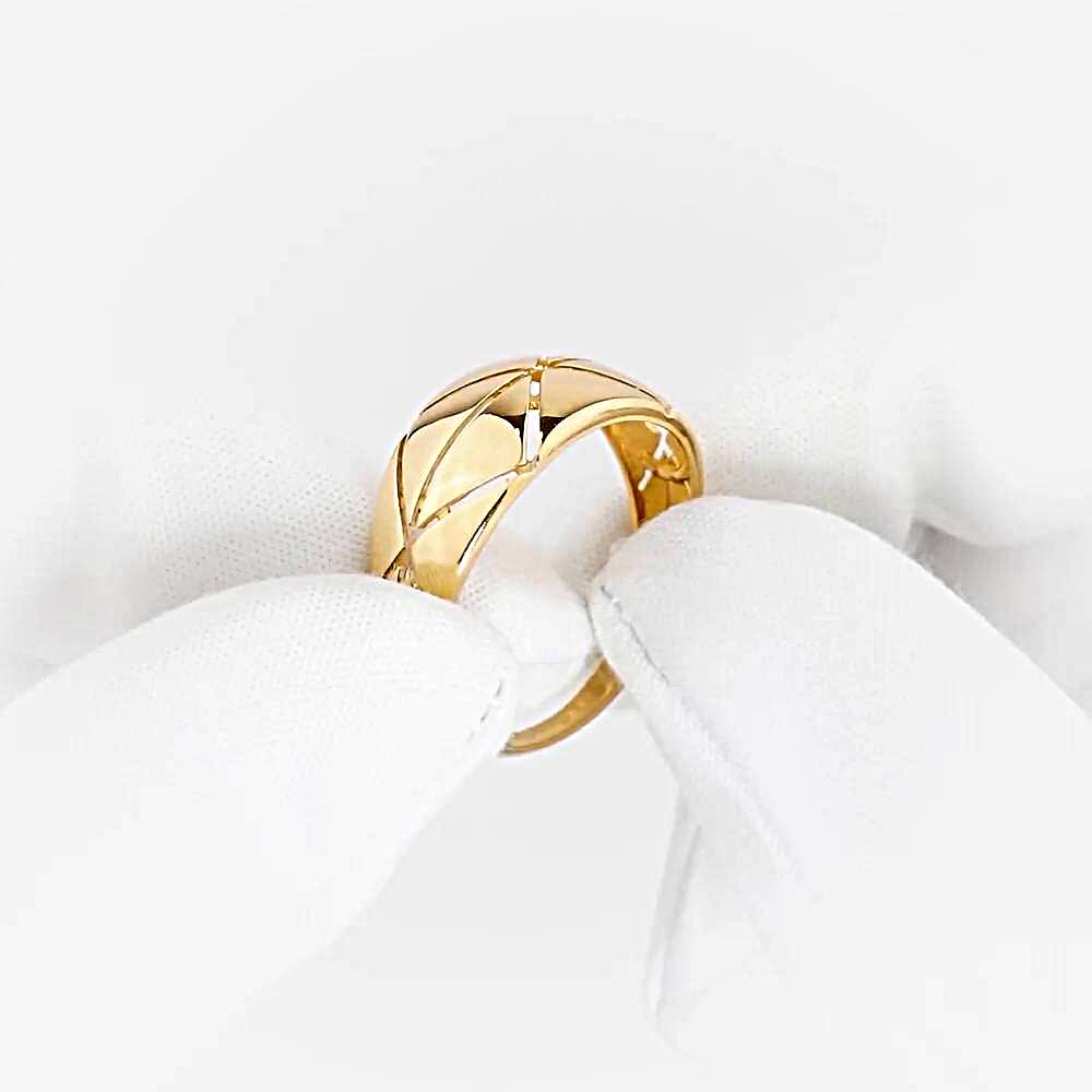 Кольцо из красного золота 375 пробы 1