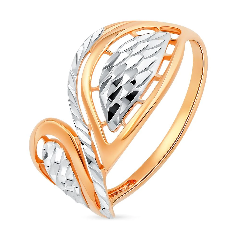 Кольцо из красного золота 375 пробы