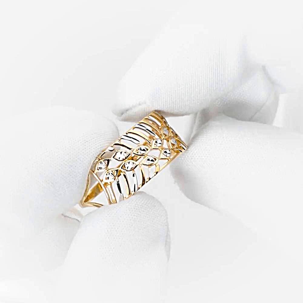 Кольцо из красного золота 375 пробы 1