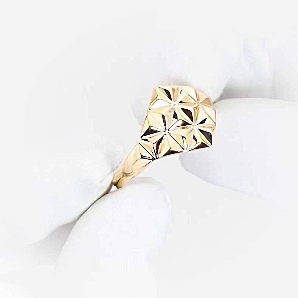 Кольцо из красного золота 585 пробы 1