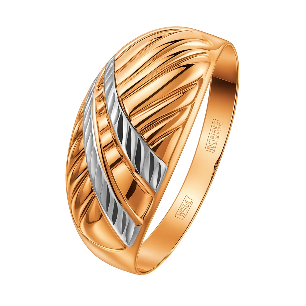 Кольцо из красного золота 585 пробы