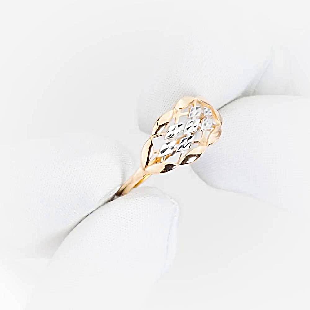 Кольцо из красного золота 375 пробы 1