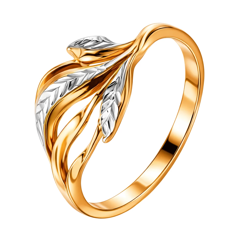 Кольцо из красного золота 375 пробы