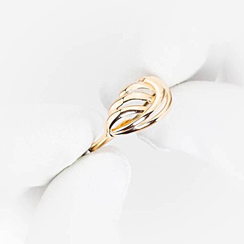 Кольцо из красного золота 375 пробы 1