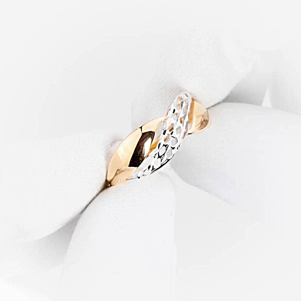 Кольцо из красного золота 375 пробы 1