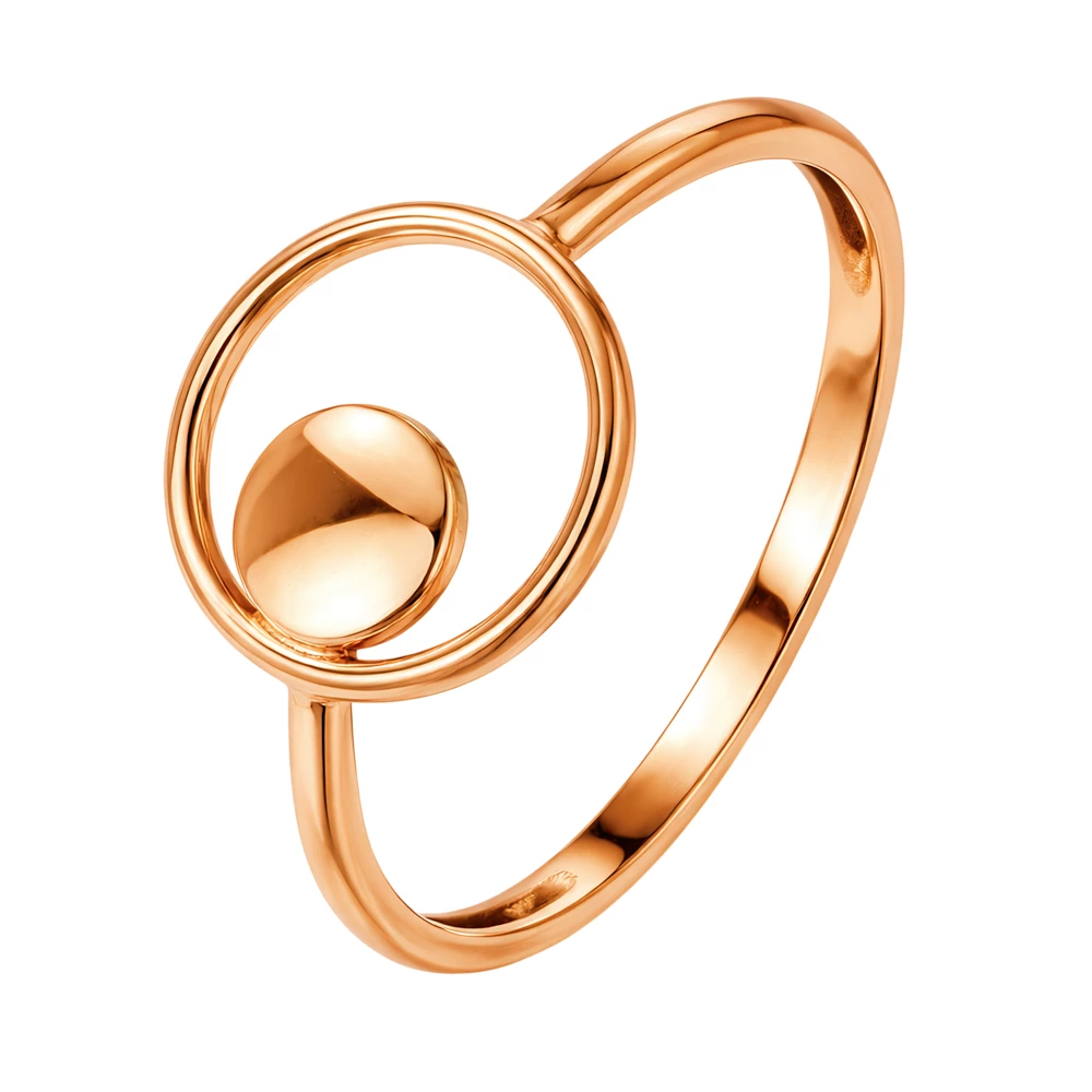 Кольцо из красного золота 375 пробы Кольцо из красного золота 375 пробы