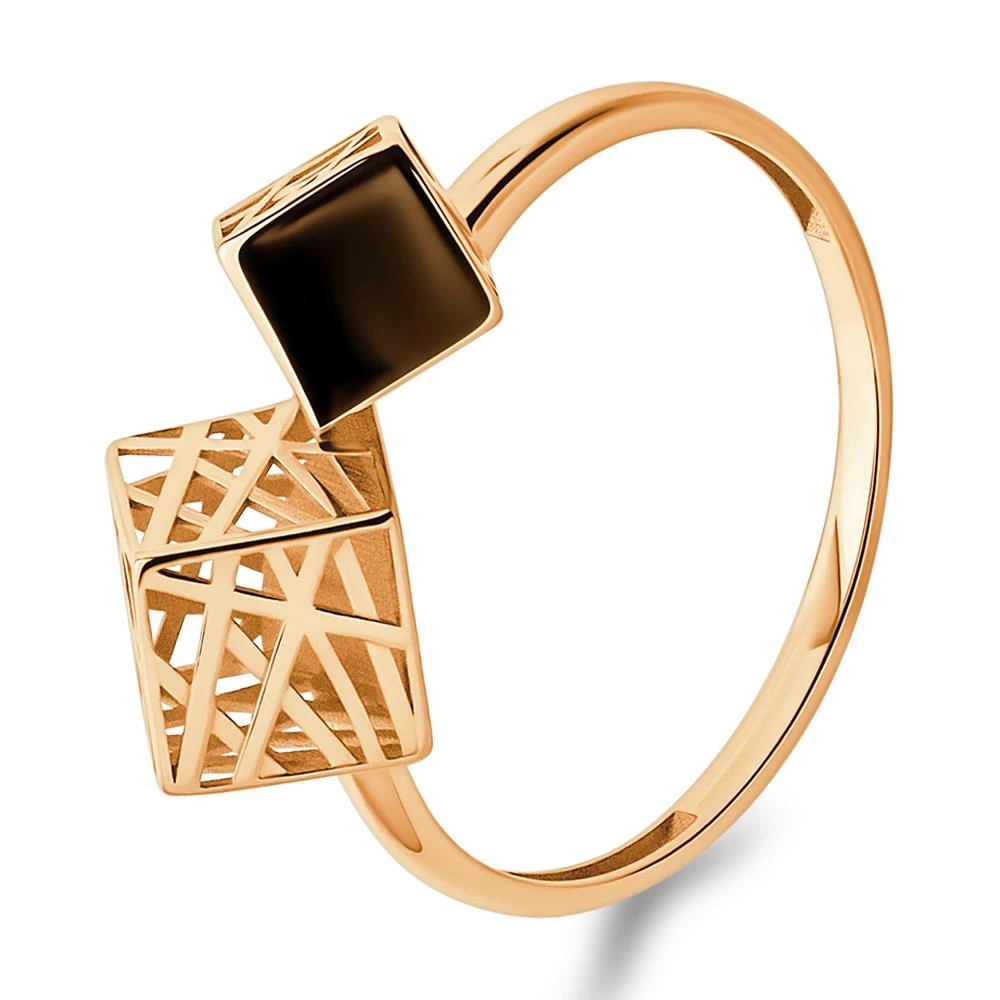 Кольцо из красного золота 585 пробы