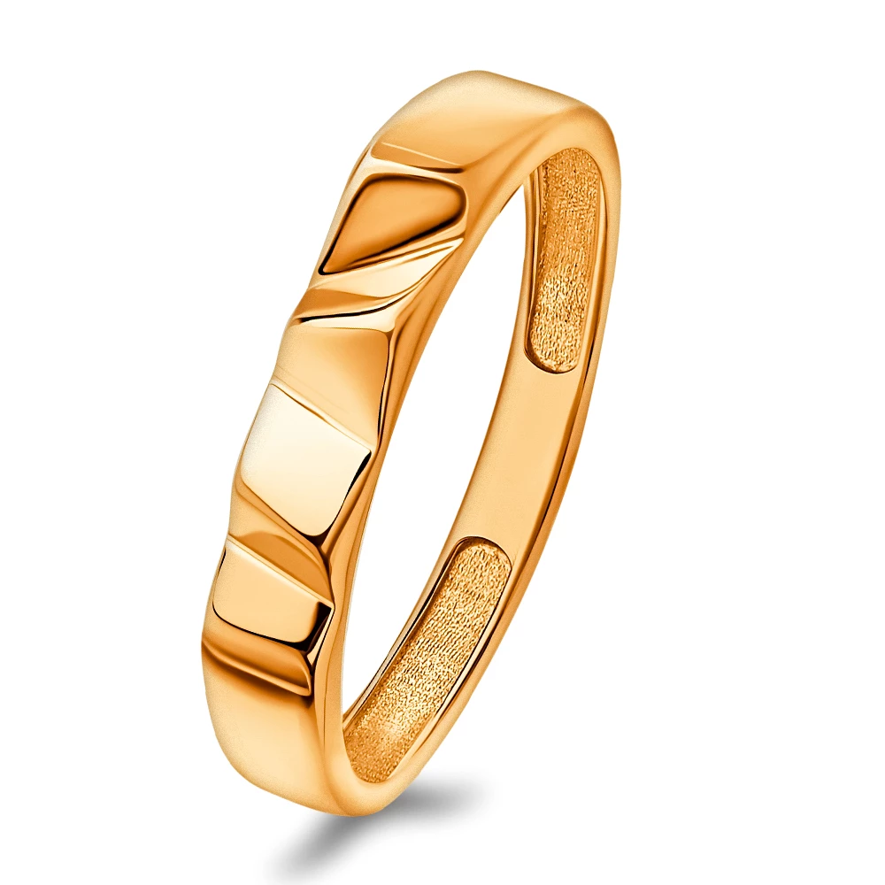 Кольцо из красного золота 585 пробы