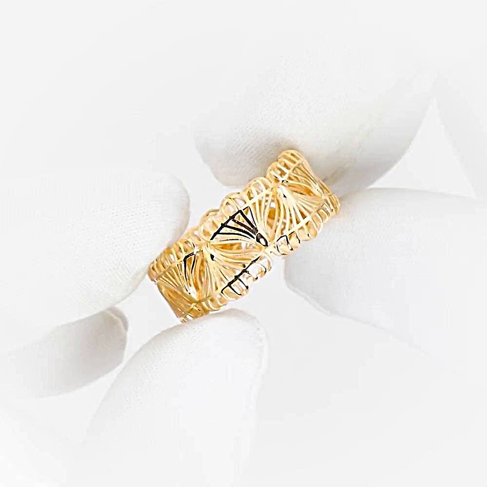 Кольцо из красного золота 585 пробы 1