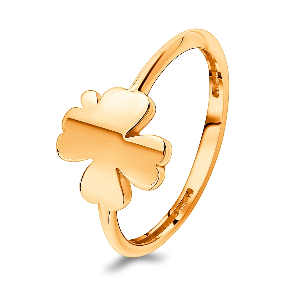 Кольцо из красного золота 375 пробы