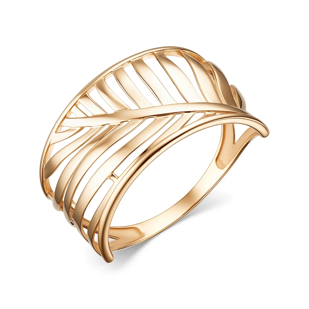 Кольцо из красного золота 585 пробы