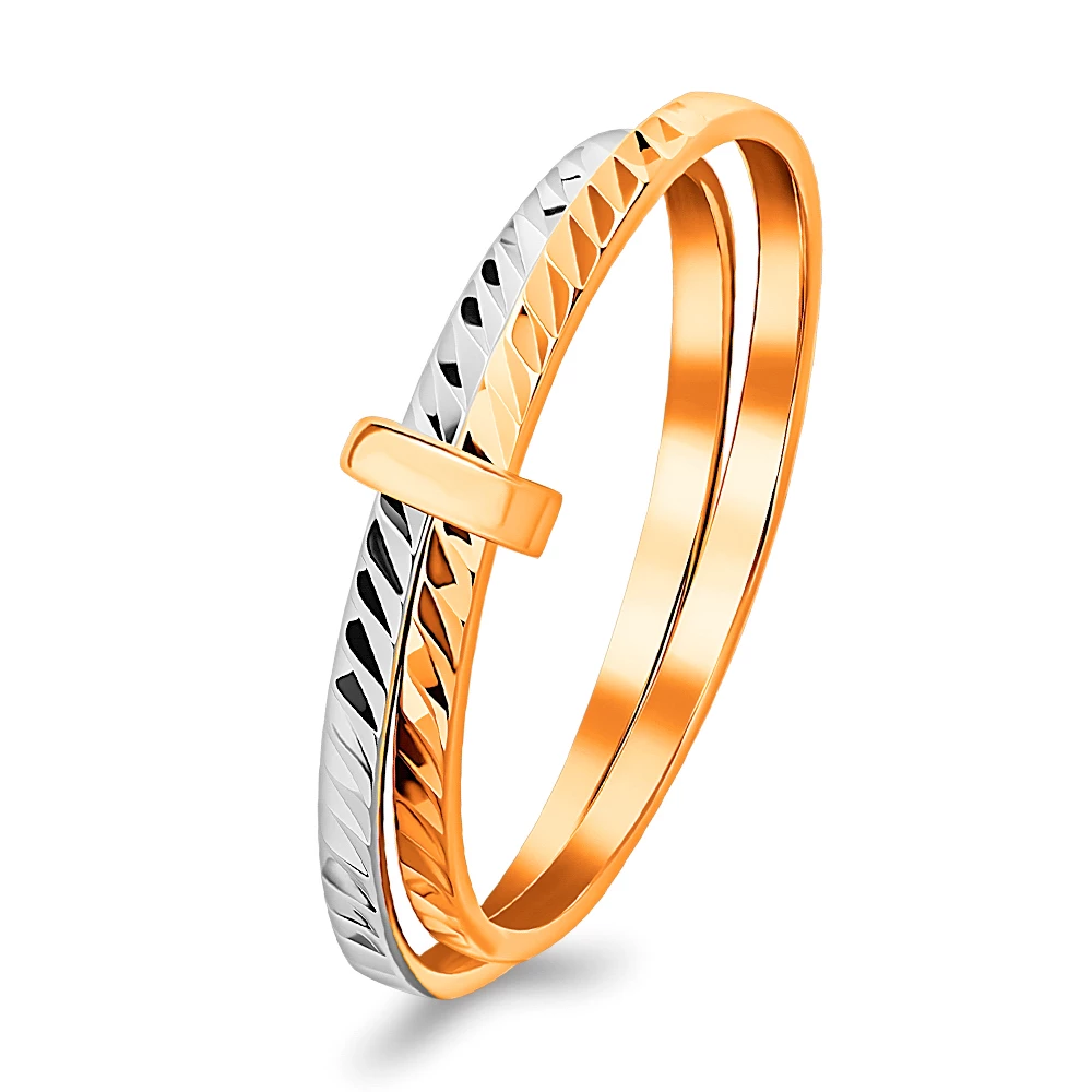 Кольцо из красного золота 585 пробы