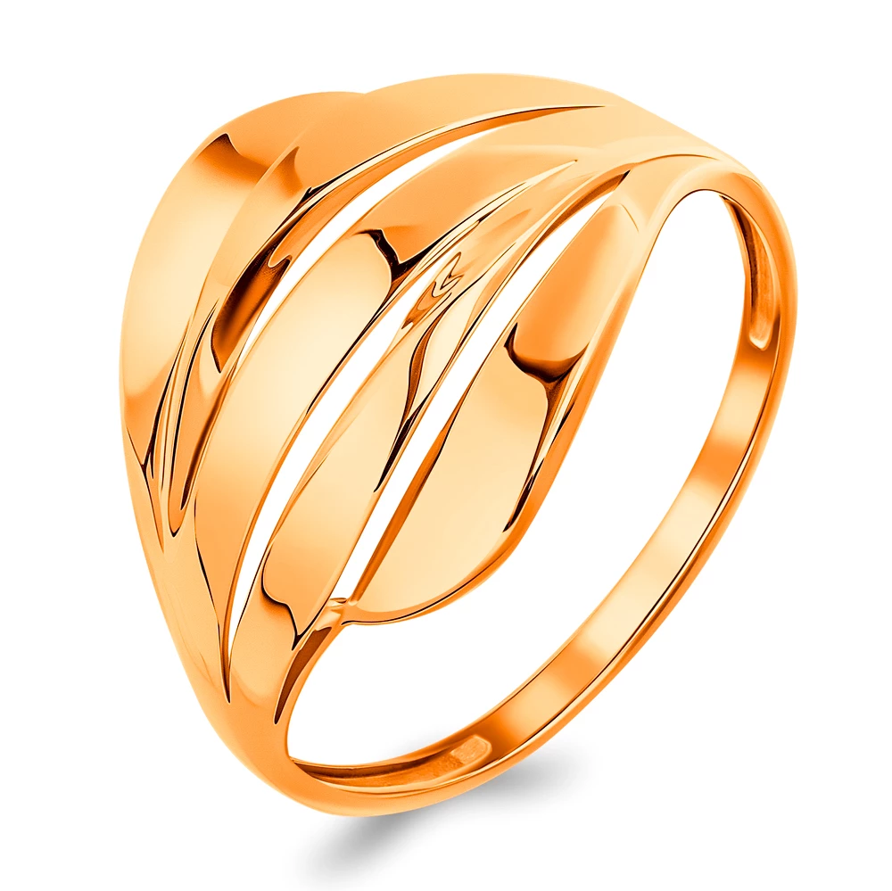 Кольцо из красного золота 585 пробы