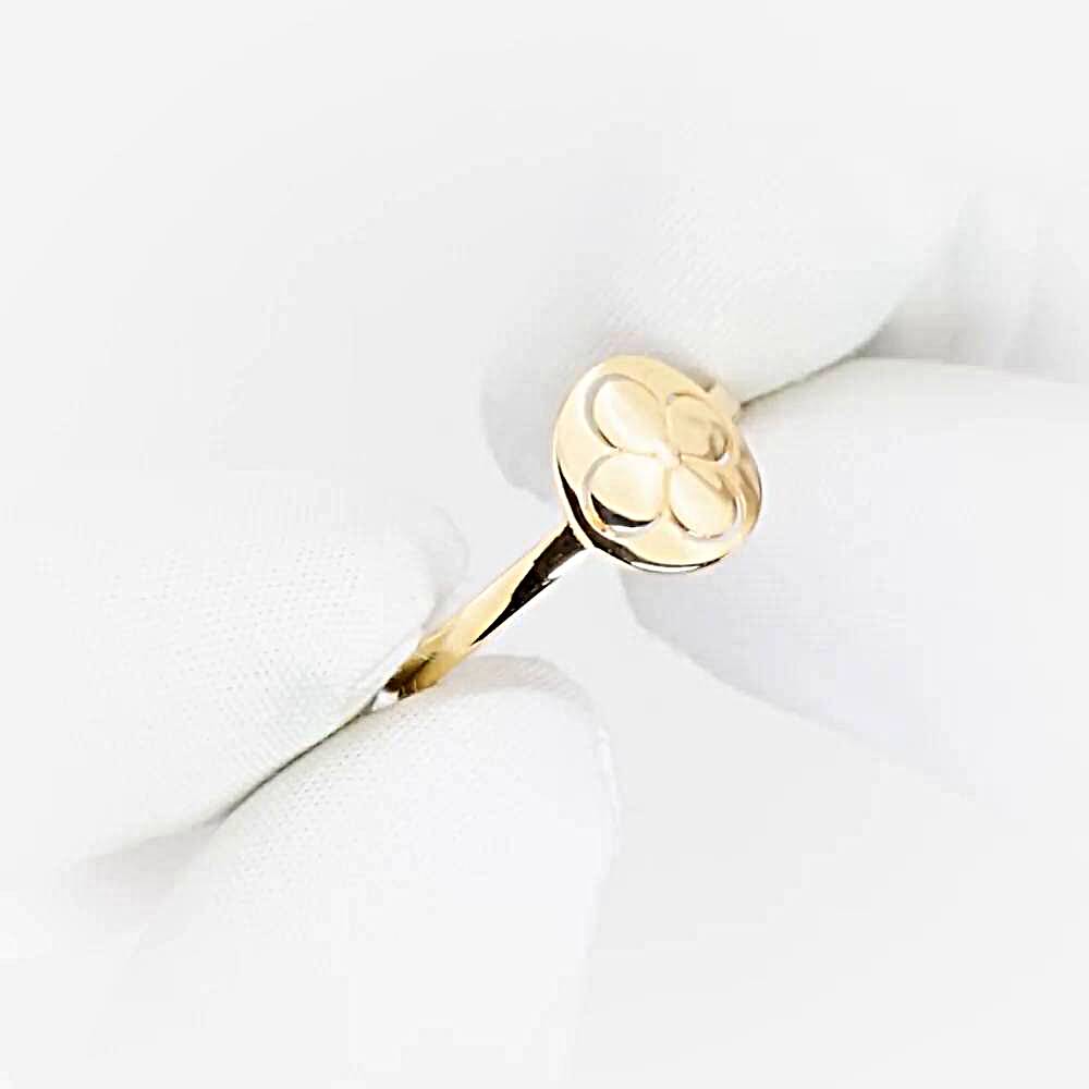 Кольцо из красного золота 585 пробы 1