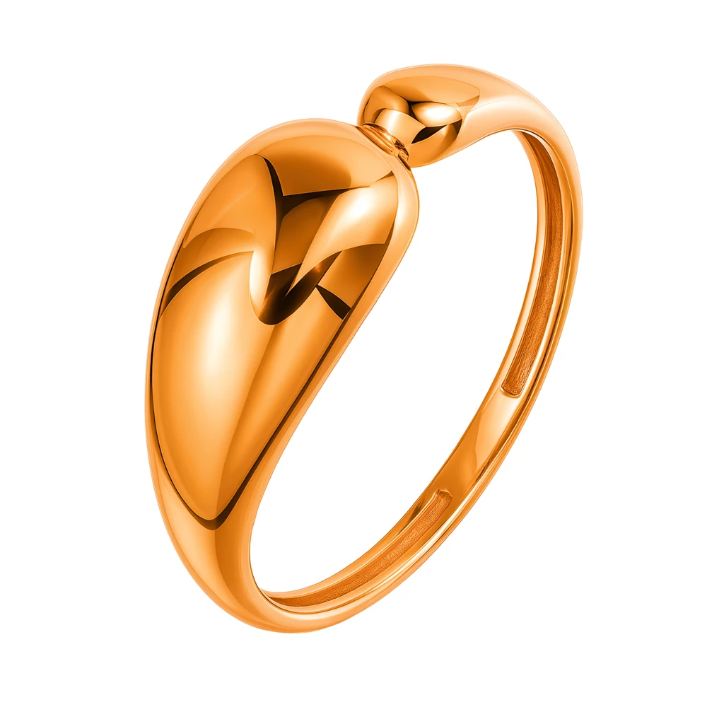 Кольцо из красного золота 585 пробы