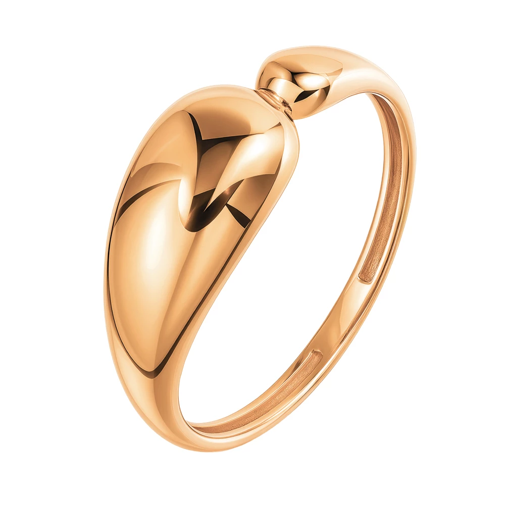 Кольцо из красного золота 585 пробы