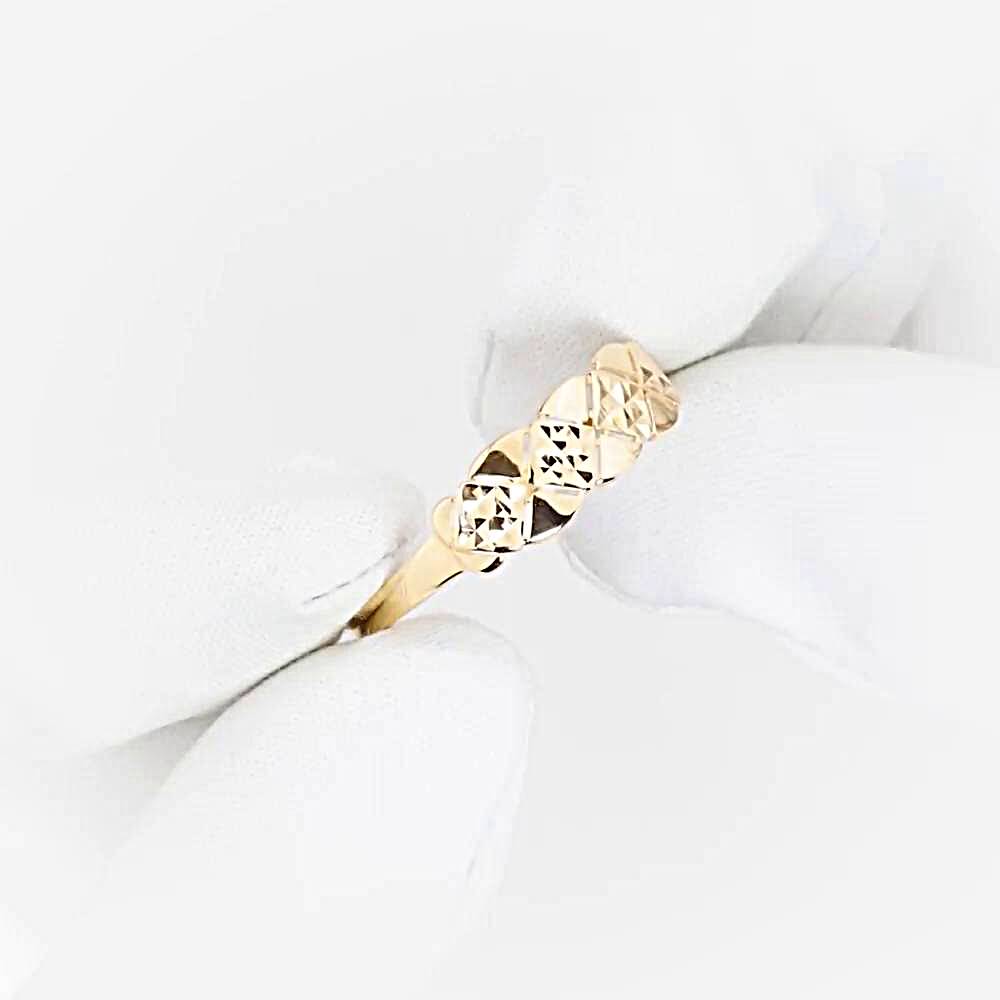 Кольцо из красного золота 585 пробы 1