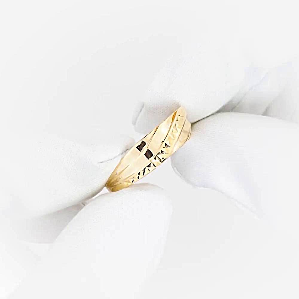 Кольцо из красного золота 585 пробы 1