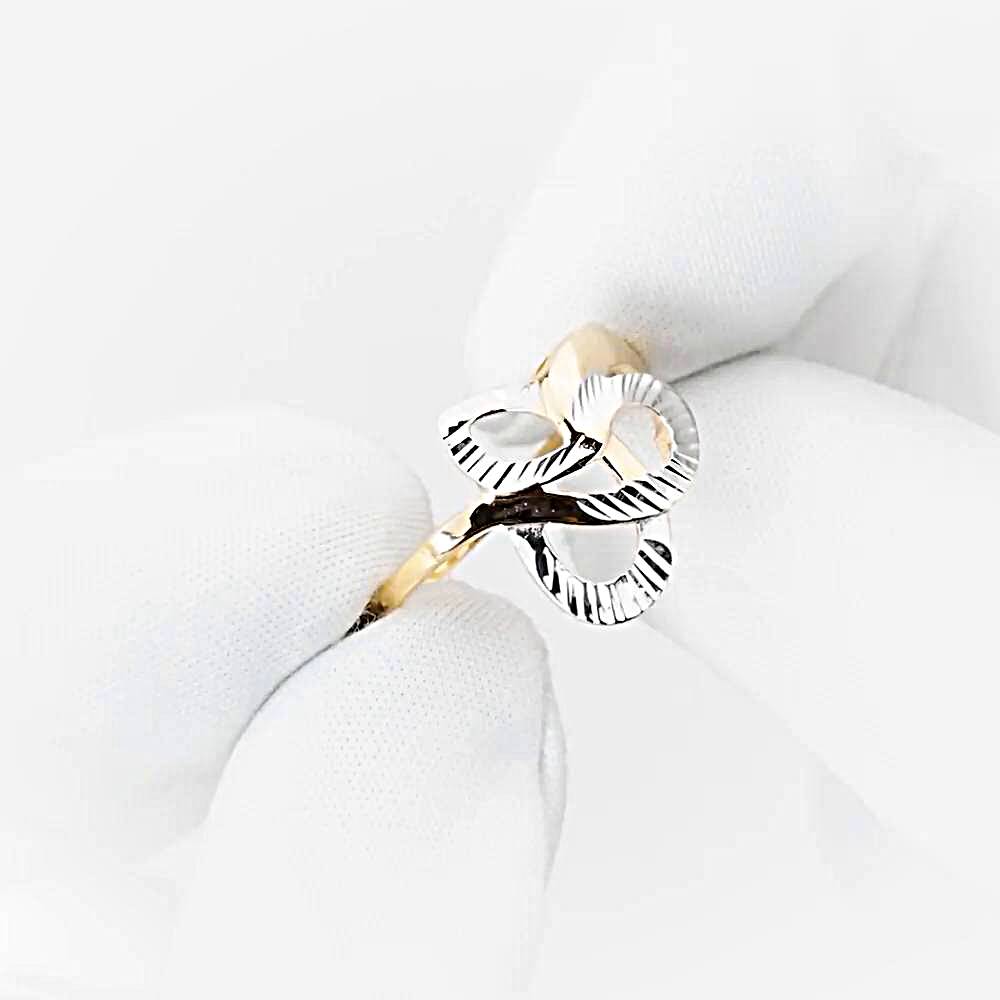 Кольцо из красного золота 375 пробы